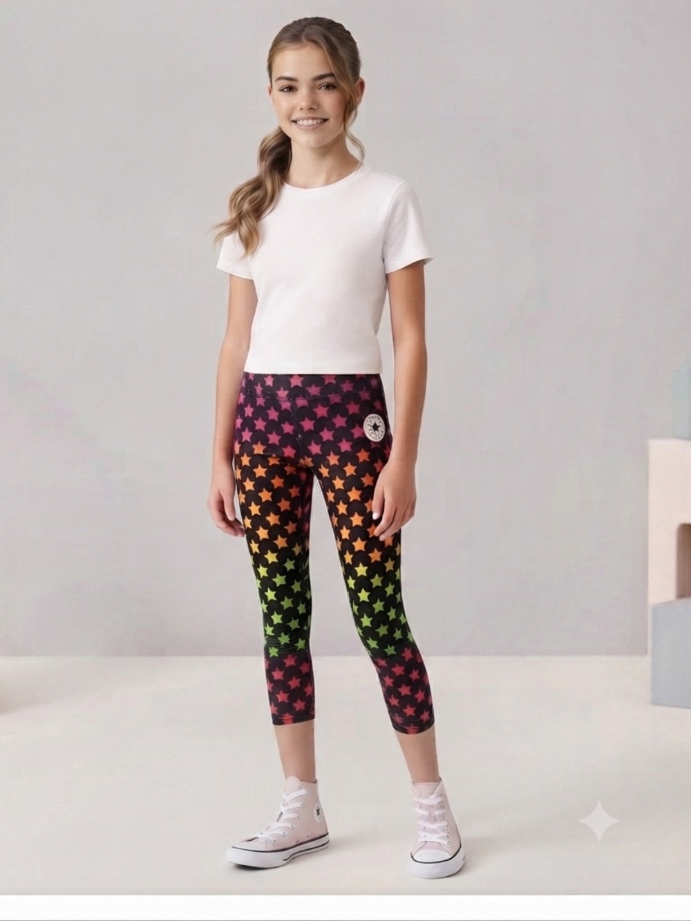 Converse Girls Capri Leggings